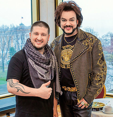 Ренат Агзамов с Филиппом Киркоровым Ренат Агзамов с Филиппом Киркоровым