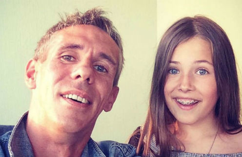 Алексей Панин с дочкой Алексей Панин с дочкой