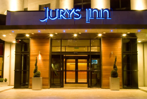 Отель «Jurys Inn» в Ноттингеме, Британия