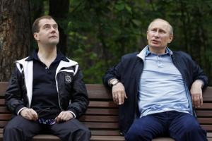 путин, медведев