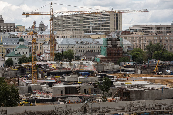 Что на месте гостиницы россия в москве сейчас фото