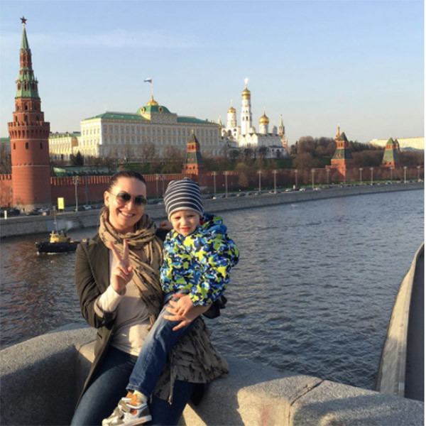 Наталья Фриске с внучатым племянником Наталья Фриске с внучатым племянником