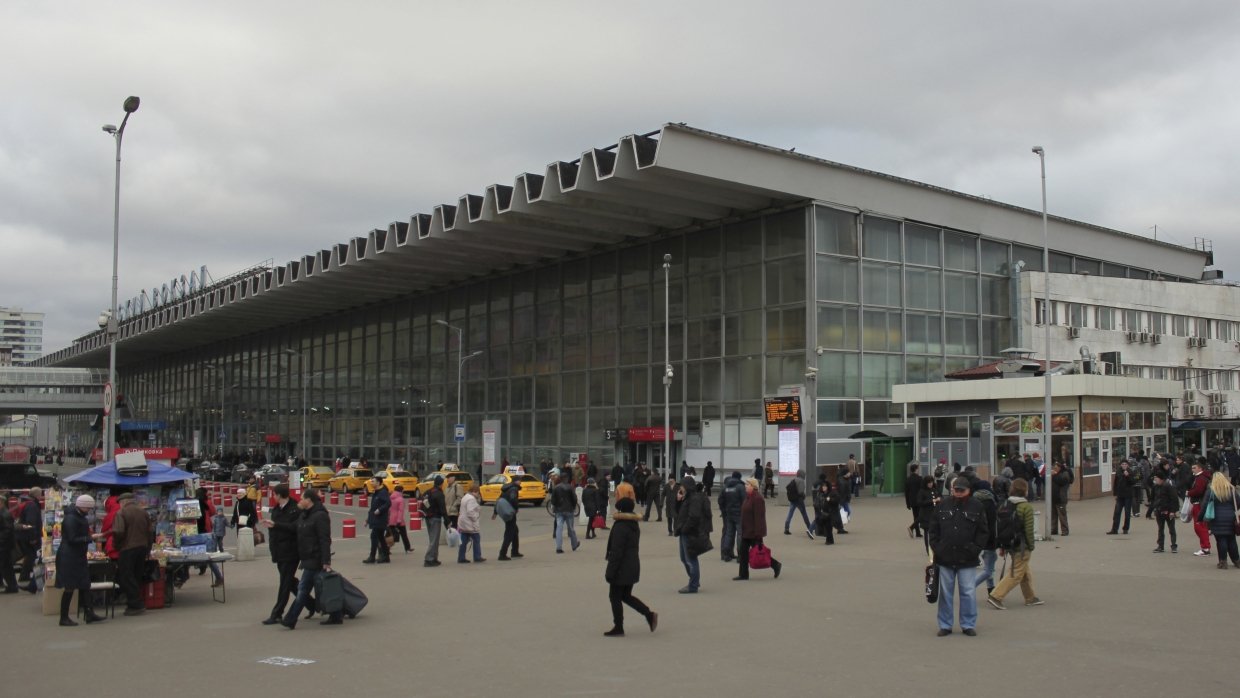 В москве эвакуировали курский вокзал