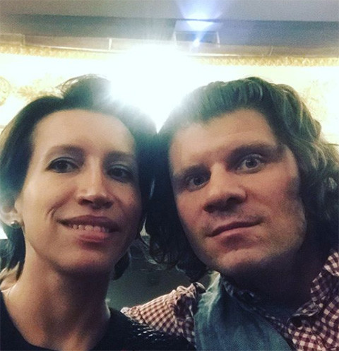 Елена Борщева с мужем Валерием Юшкевичем Елена Борщева с мужем Валерием Юшкевичем