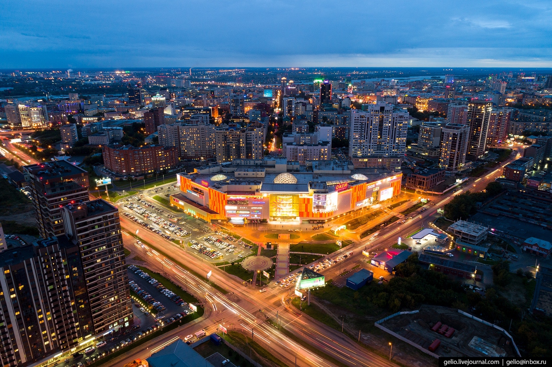 Фото с дрона новосибирск