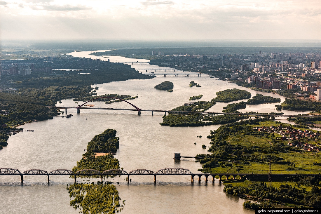 Фото с дрона новосибирск