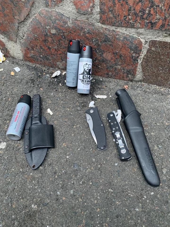 В Киеве задержали 40 человек, напавших на управление полиции