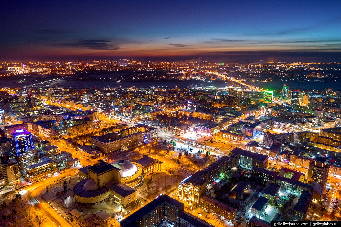 Город новосибирск фото города