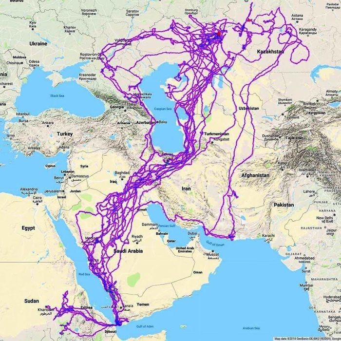 10+ необычных карт, которые изменят ваше представление о нашей планете