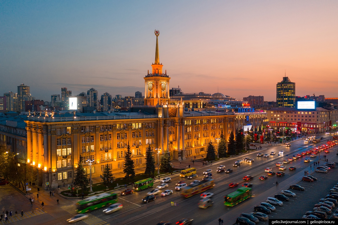 Каким удивительно прекрасным оказался Екатеринбург на фото с дрона