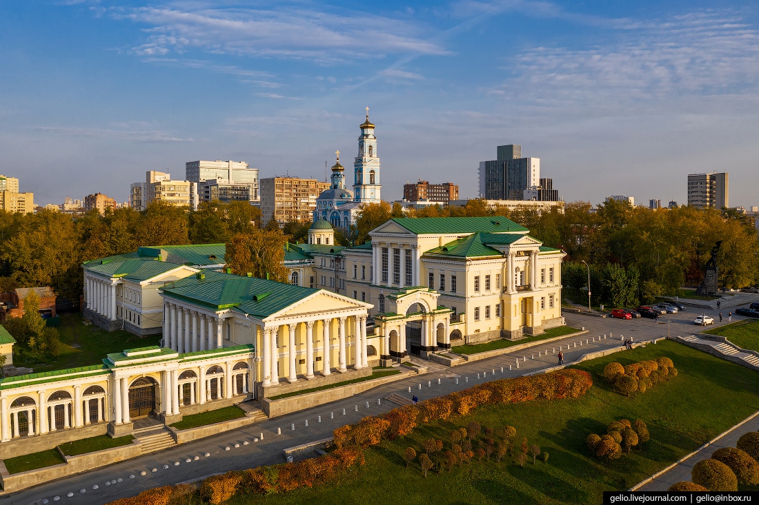 Каким удивительно прекрасным оказался Екатеринбург на фото с дрона