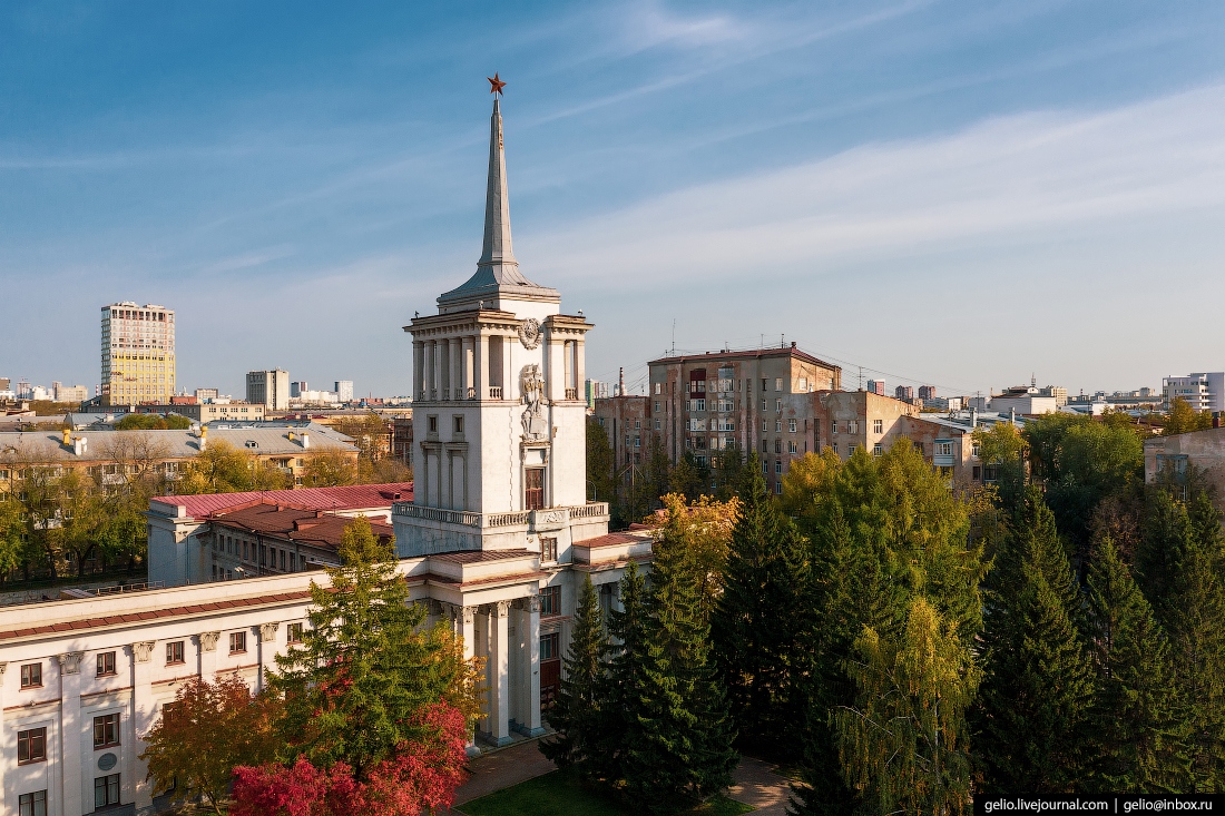 Каким удивительно прекрасным оказался Екатеринбург на фото с дрона
