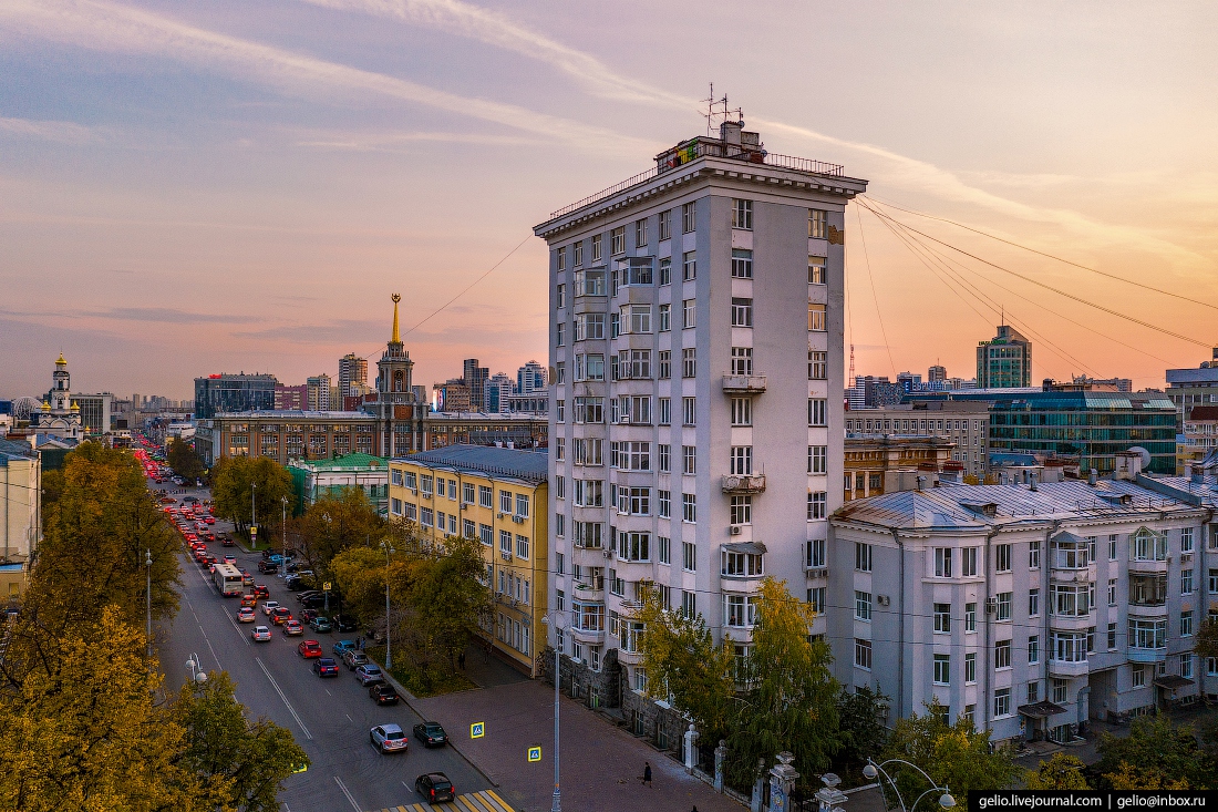 Каким удивительно прекрасным оказался Екатеринбург на фото с дрона