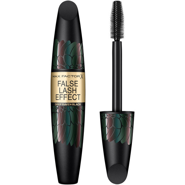 Тушь False Lash Effect от Max Factor в иссиня-черном оттенке Raven Black может сделать вам мега-объемные и ультра-черные ресницы