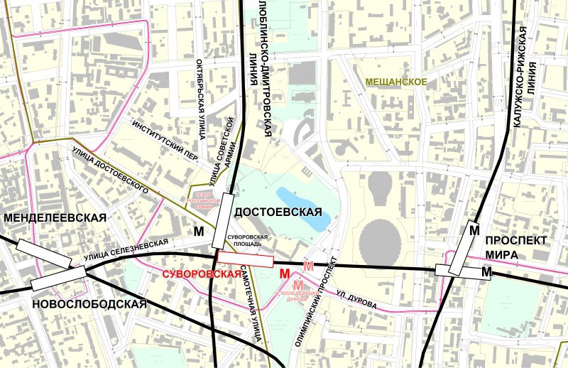 Московское метро, которого нет: начало