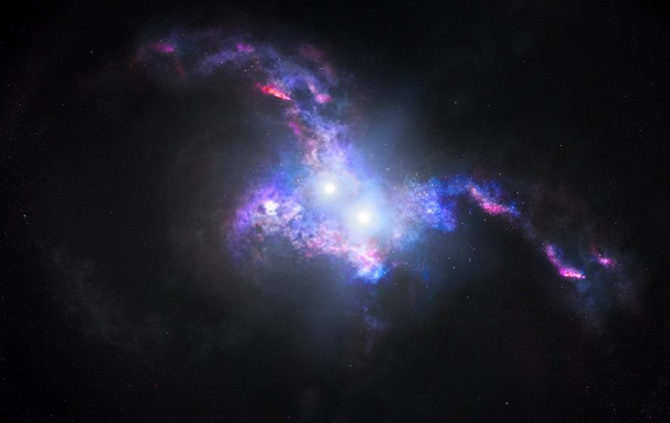 Hubble обнаружил уникальные двойные квазары