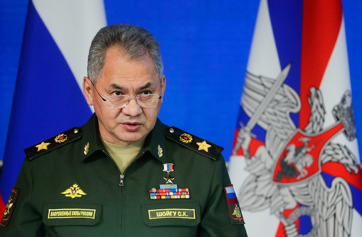 Министр обороны России Сергей Шойгу Министр обороны России Сергей Шойгу