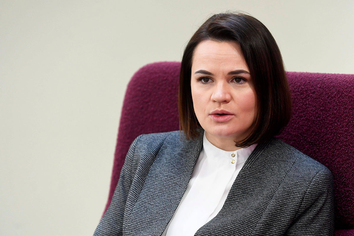 Светлана Тихановская. Светлана Тихановская.