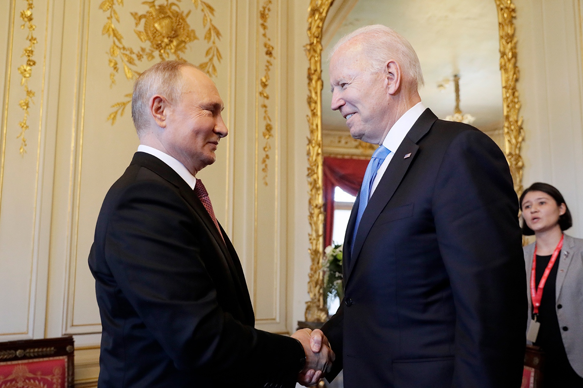 Владимир Путин И Джо Байден. Владимир Путин И Джо Байден.