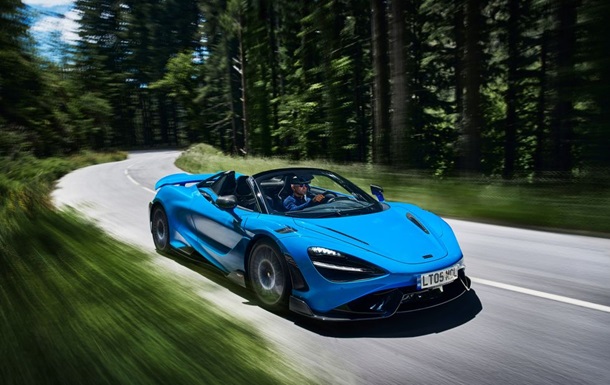 McLaren представила новый кабриолет