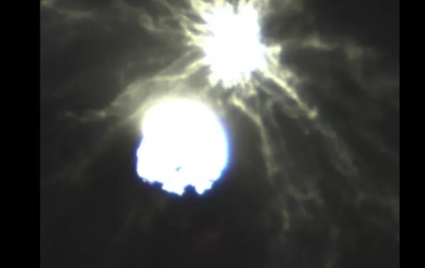 Появились первые кадры столкновение корабля NASA с астероидом