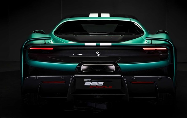 Показана экстремальная версия суперкара Ferrari 296