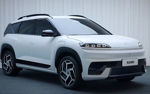 Hyundai показала новый электрический кроссовер Elexio в Китае