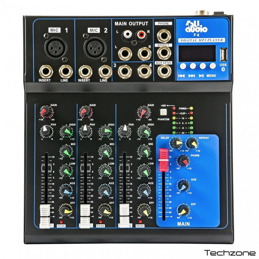 студийный микшерный пульт